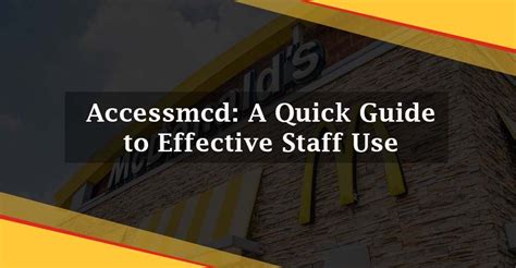 accessmcdo