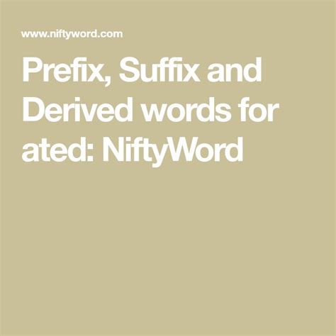 niftyword